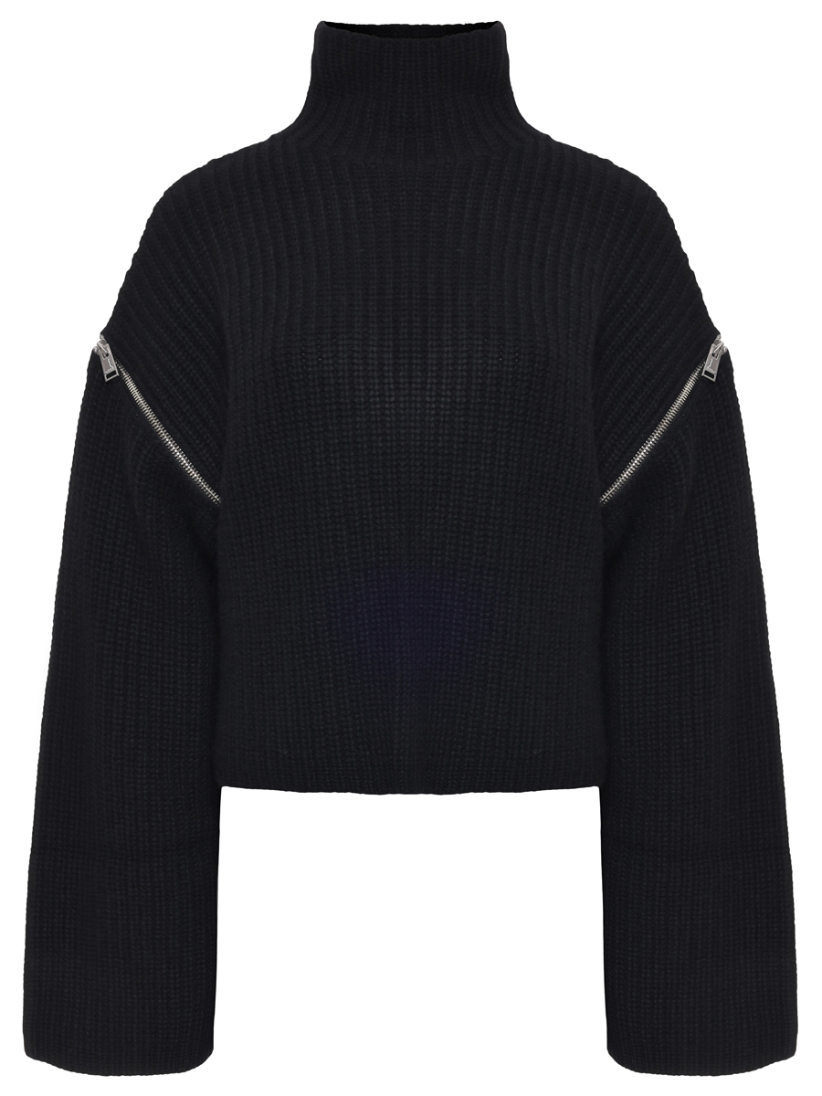 

Свитер кашемировый, Черный, WCS2037AW25B