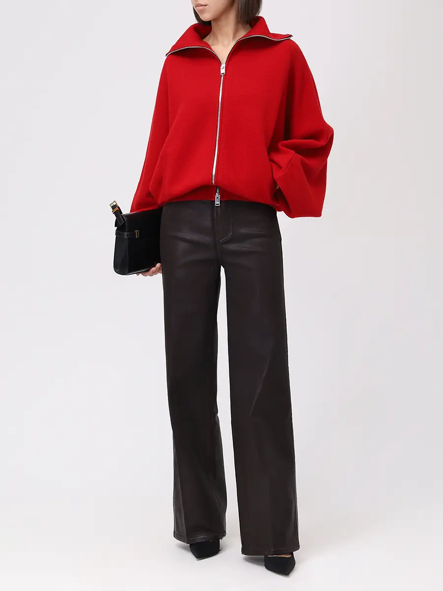 Кардиган кашемировый JACOB LEE WCJ2090AW25NR Красный  Фото 2