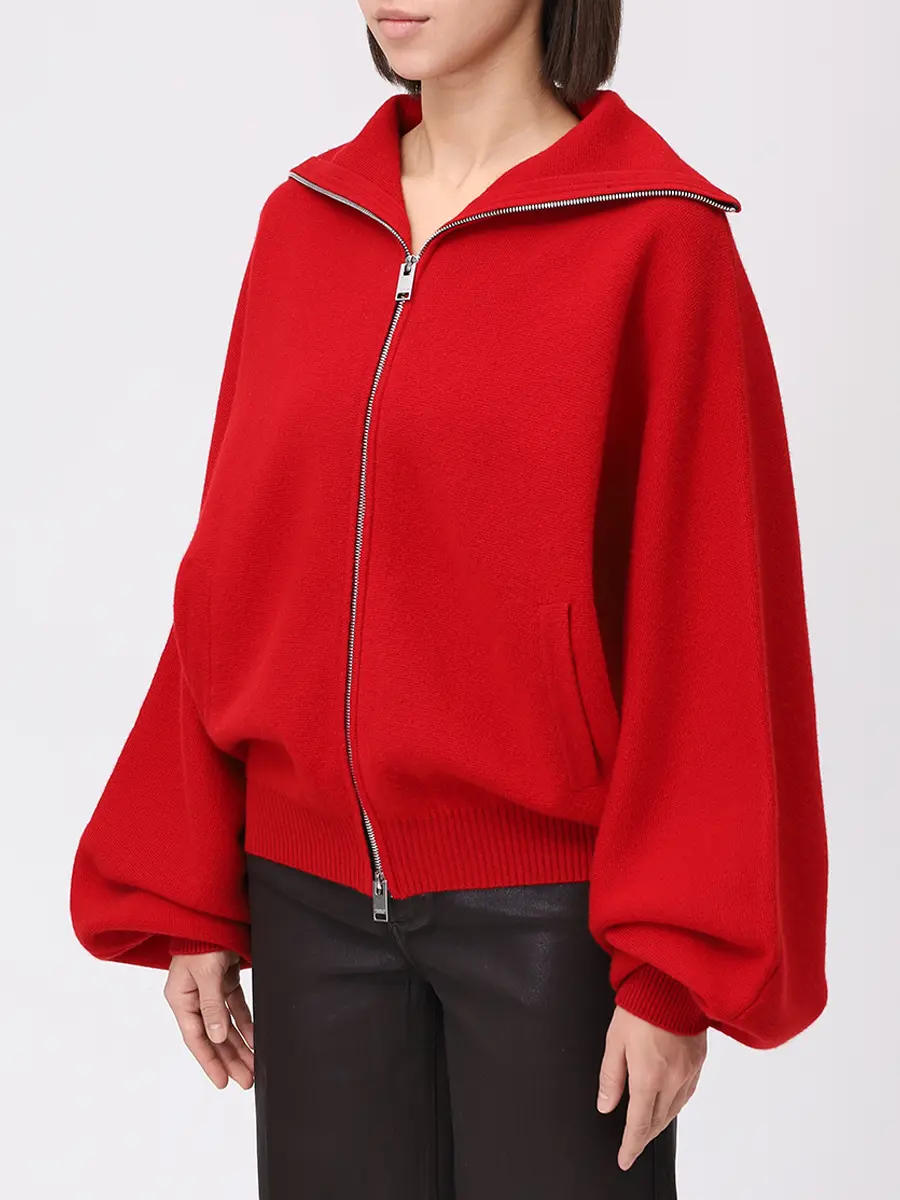 Кардиган кашемировый JACOB LEE WCJ2090AW25NR Красный  Фото 4