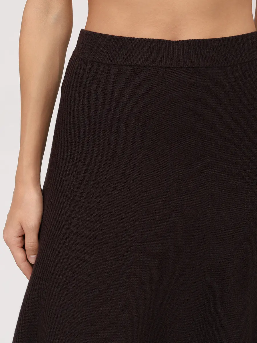 Юбка шерстяная JACOB LEE WCS2069AW25BW Коричневый  Фото 5