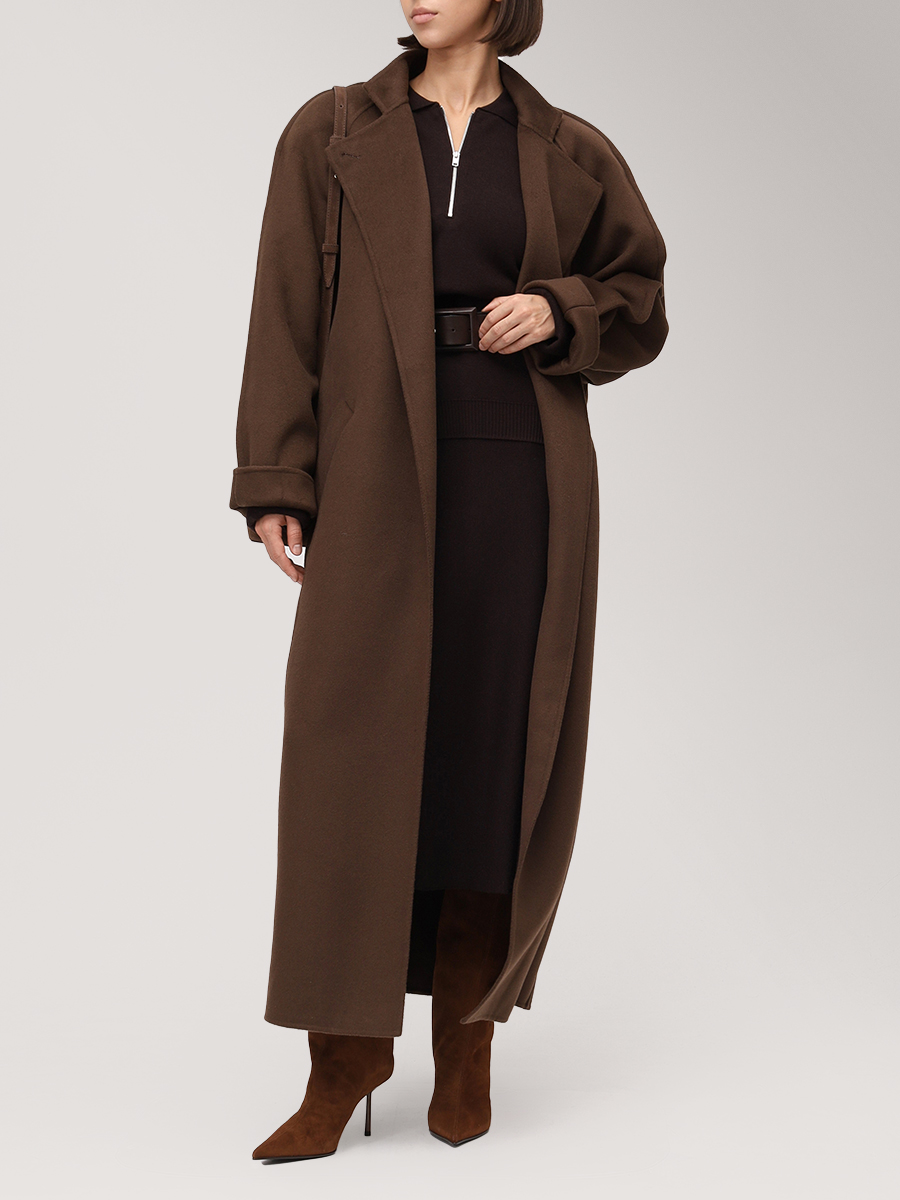 Юбка шерстяная JACOB LEE WCS2069AW25BW Коричневый  Фото 2