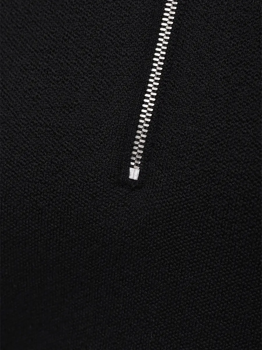 Поло шерстяное JACOB LEE WCP2068AW25B Черный  Фото 6