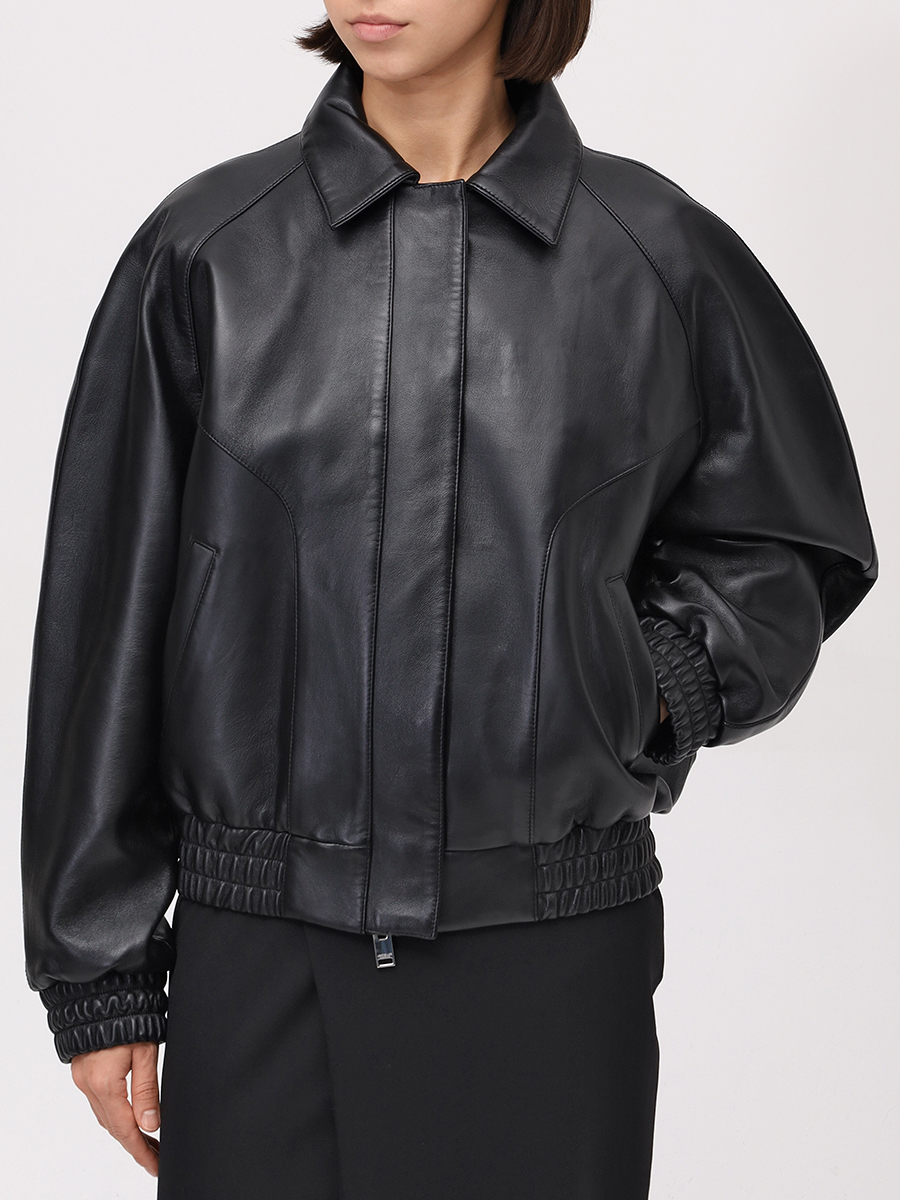 

Куртка кожаная, Черный, WLJ20131AW25B