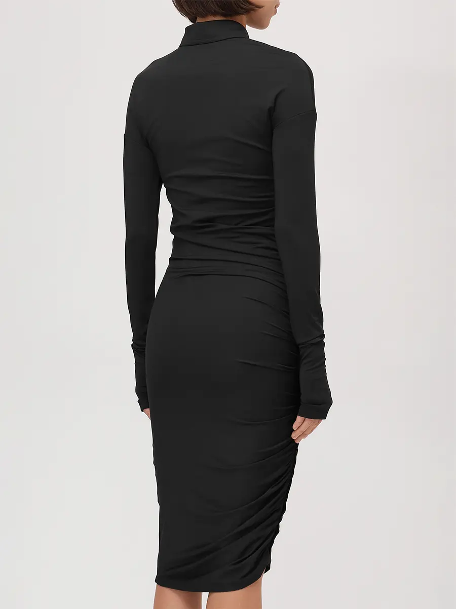 Платье из джерси JACOB LEE WD2002AW25B Черный  Фото 3