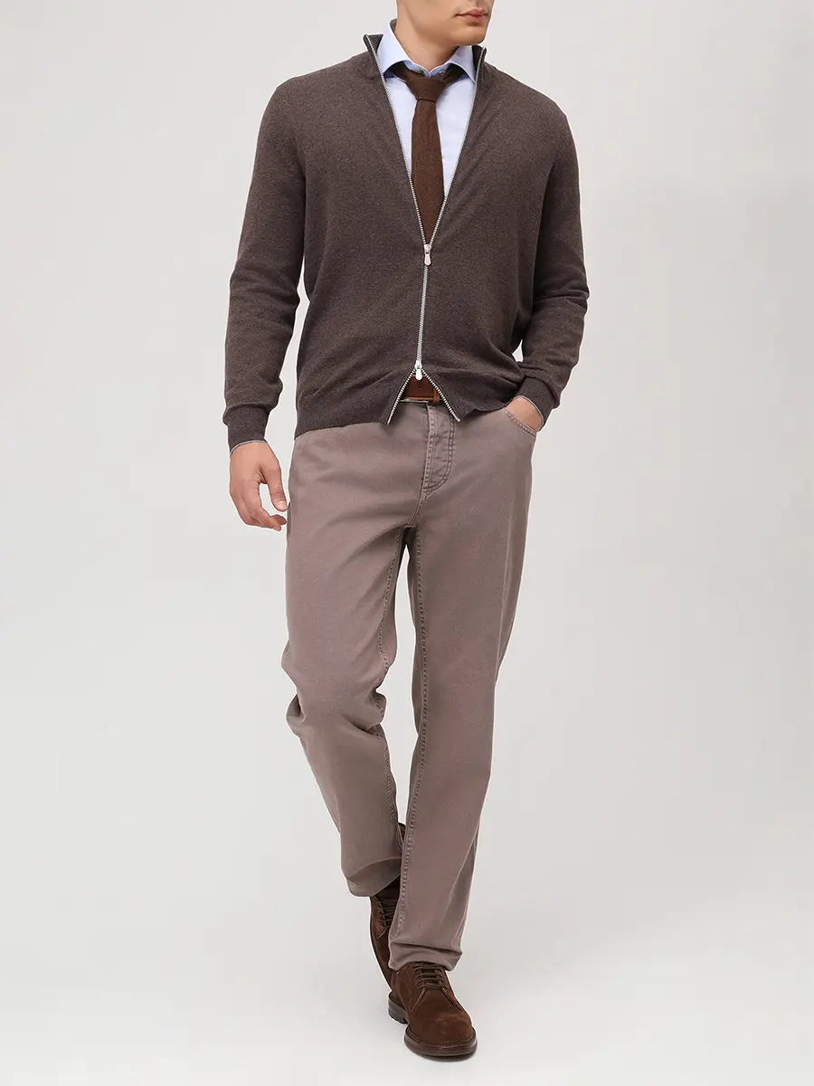 

Кардиган кашемировый, Коричневый, M2200106 CU766