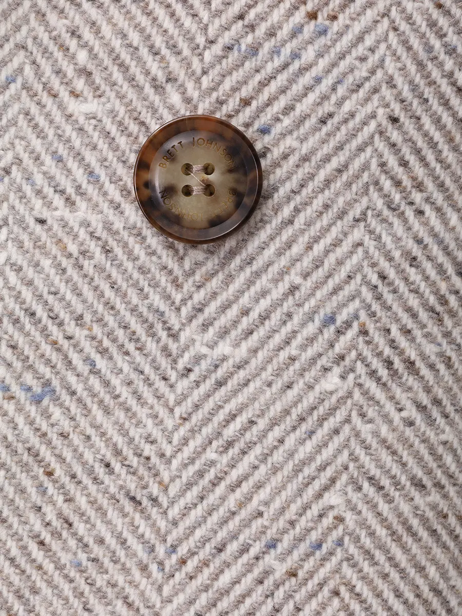 Пальто кашемировое BRETT JOHNSON FW25C61L302FOS Бежевый  Фото 6