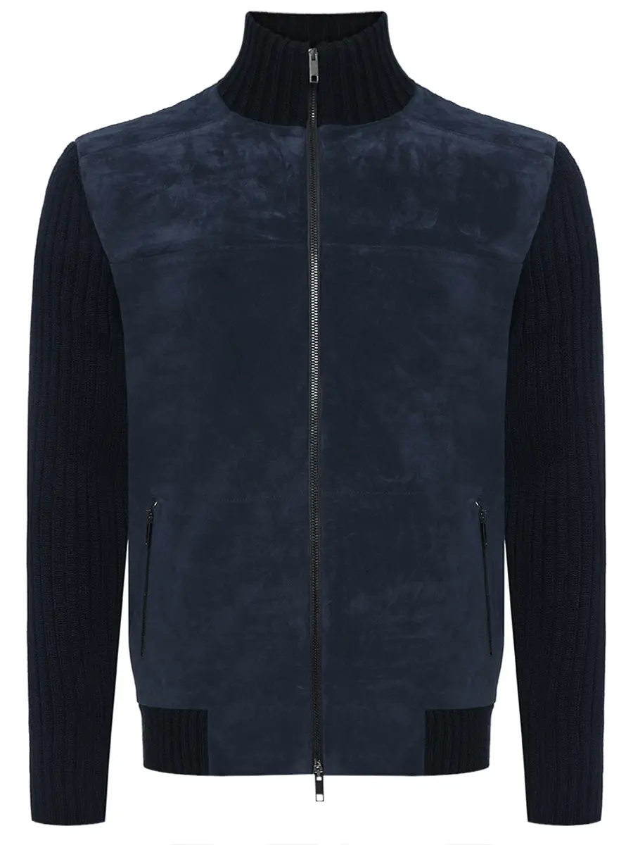 

Кардиган комбинированный, Синий, 0136/23 BLU