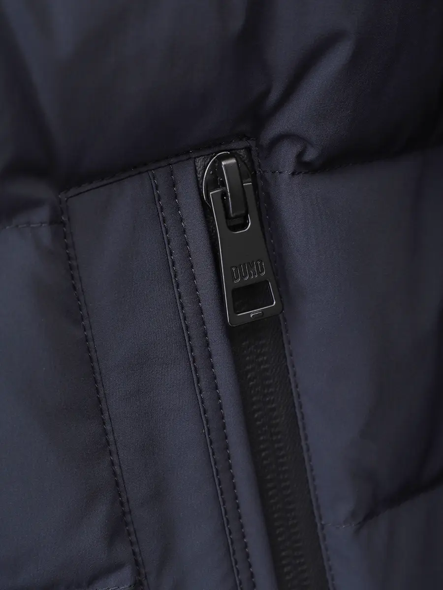 Пуховик стеганый DUNO LOFT 845 Синий  Фото 6