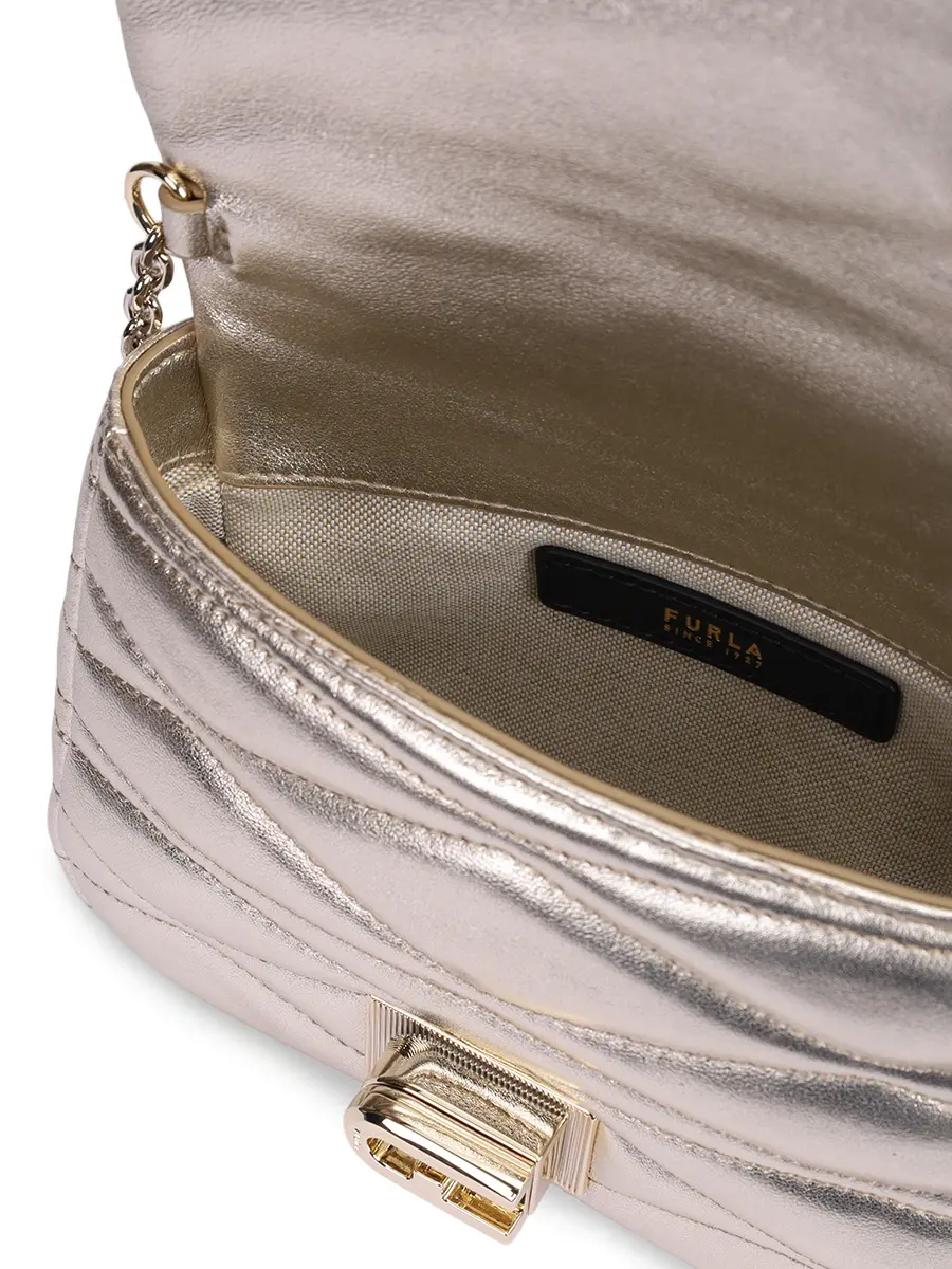 Сумка кожаная 1927 mini FURLA WE00735-BX3972-CGD00 Золотой  Фото 4