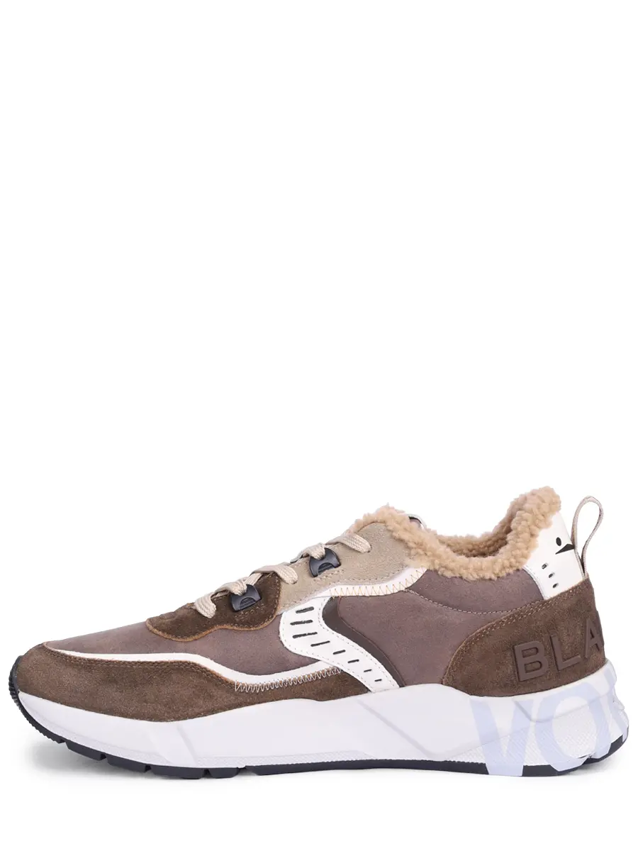 Кроссовки замшевые на меху VOILE BLANCHE 001 2019471 02 1D13 Коричневый  Фото 3