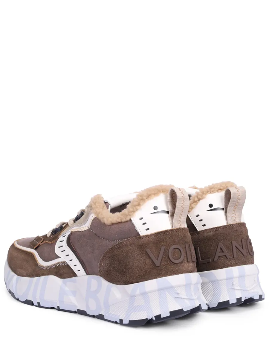 

Кроссовки замшевые на меху, Коричневый, 001 2019471 02 1D13