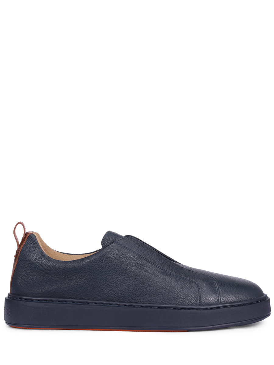 Кеды кожаные на байке SANTONI