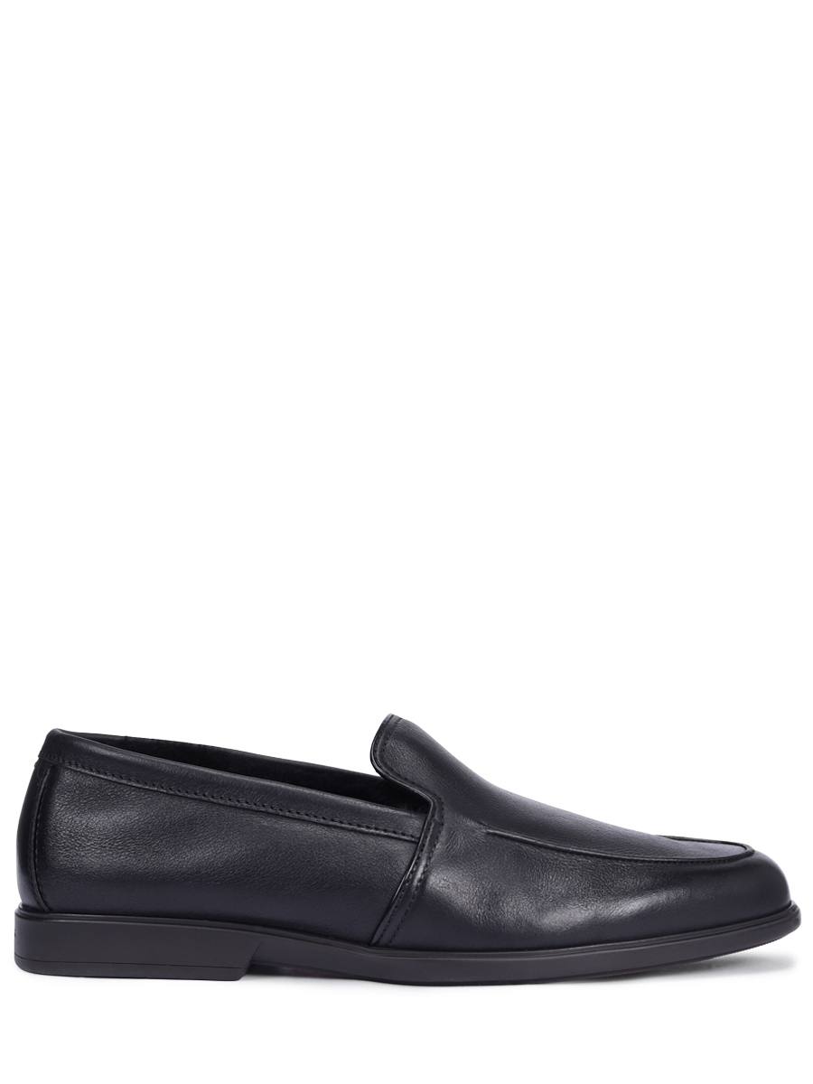 Лоферы кожаные на меху SANTONI