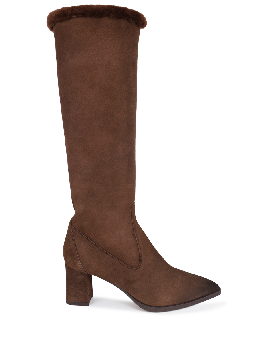 Сапоги замшевые SANTONI