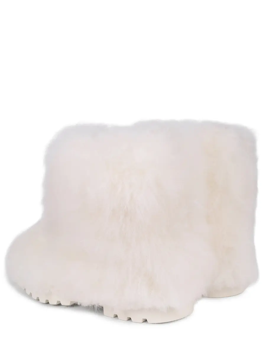 Ботинки меховые SANTONI WTDR71964PNRAOUBE10 Белый  Фото 4