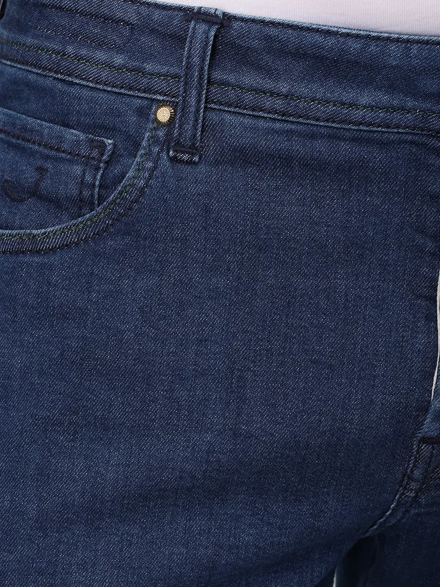 Джинсы Regular Fit хлопковые JACOB COHEN QL005 060 S3619 R2 100D Синий  Фото 5