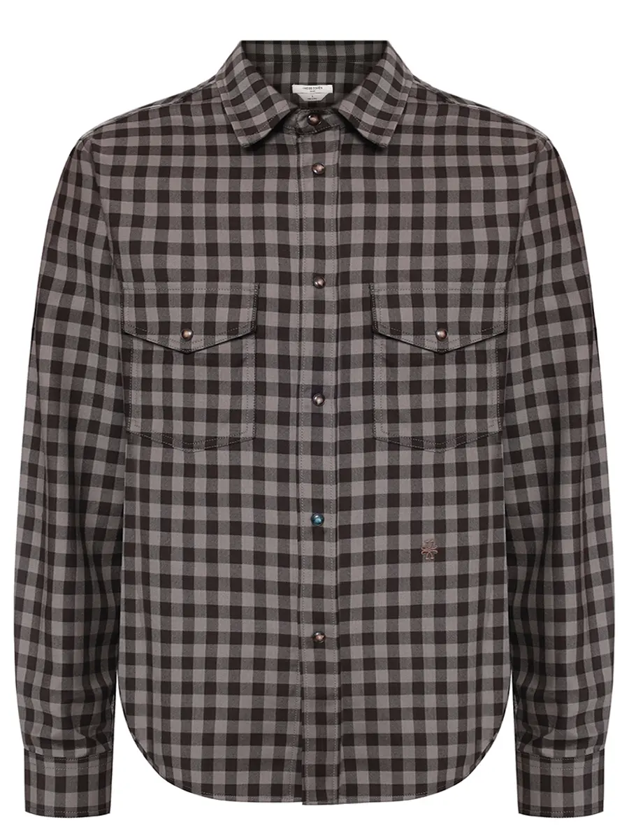 

Рубашка Regular Fit шерстяная, Клетка, C0025 001 T804A RW 0539Q