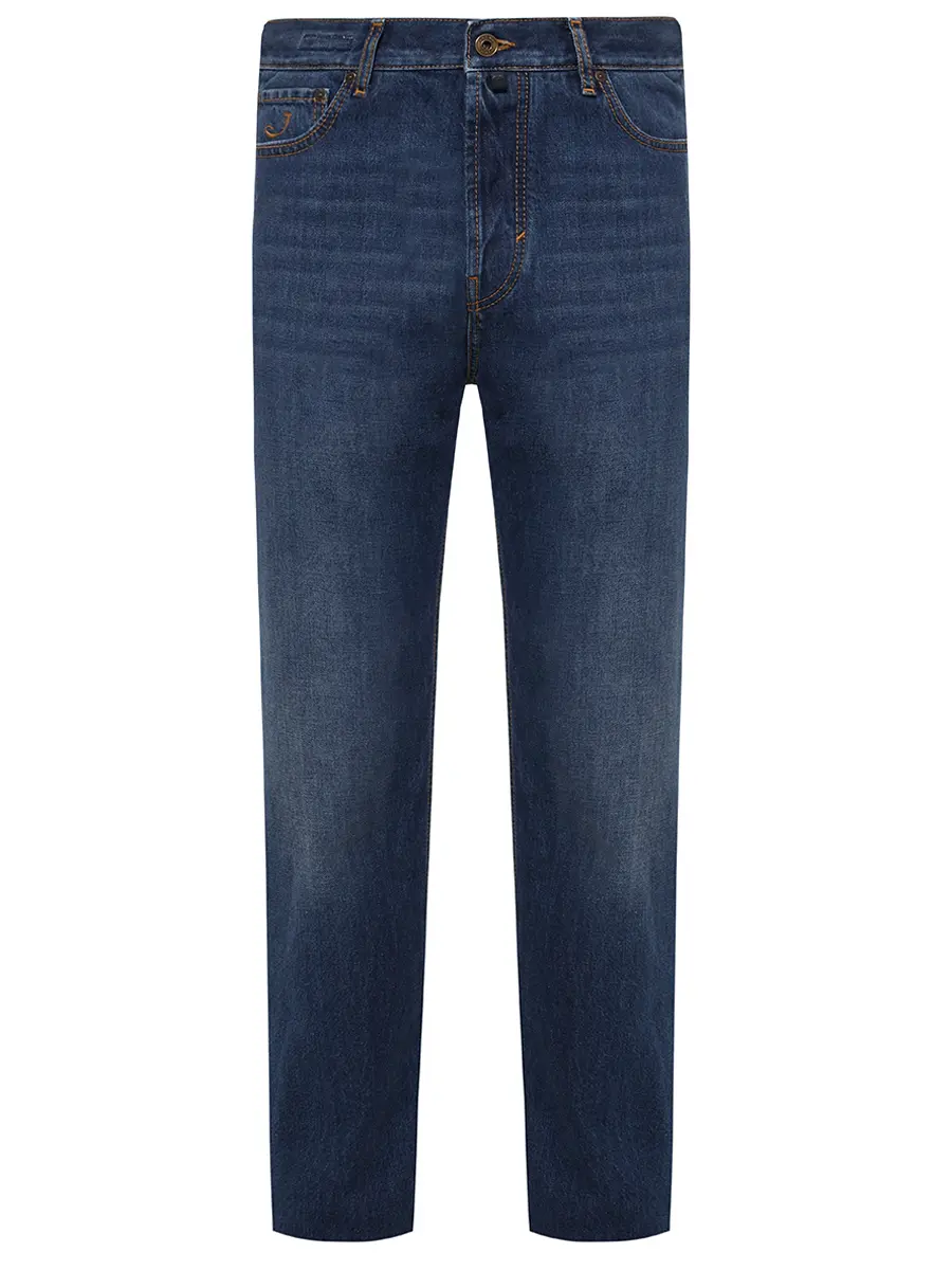 Джинсы Regular Fit хлопковые JACOB COHEN QE030 030 T782A V1 100D Синий 