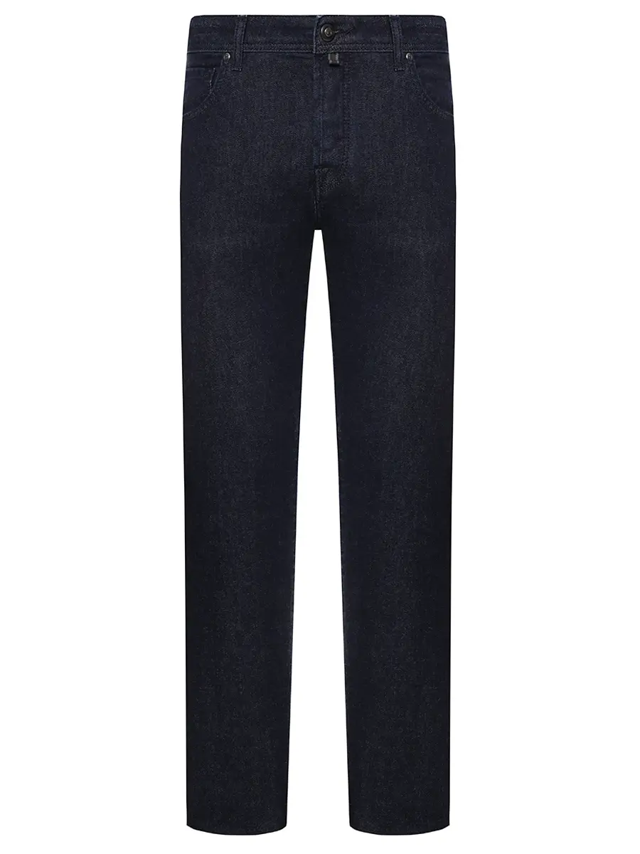 Джинсы Regular Fit хлопковые JACOB COHEN QM005 053 S4075 R2 100D Темно- Синий 