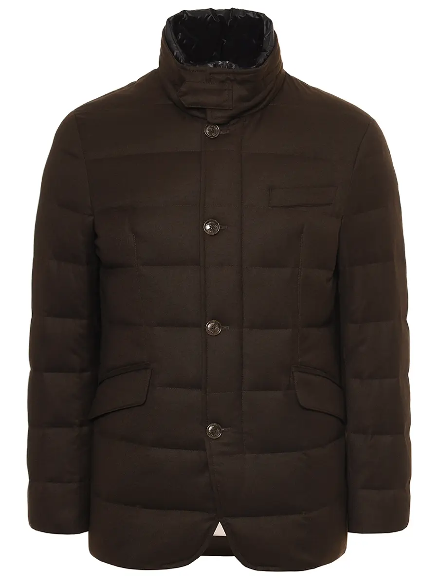 

Пуховик стеганый, Коричневый, F09MUCX925-277-30