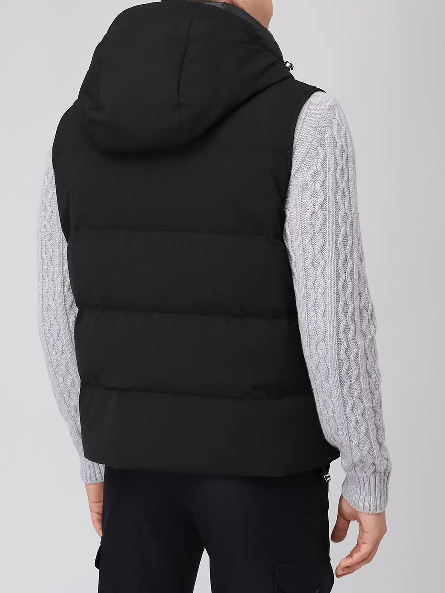 Жилет стеганый MONTECORE F09MUWX582A-185-99 Черный  Фото 3