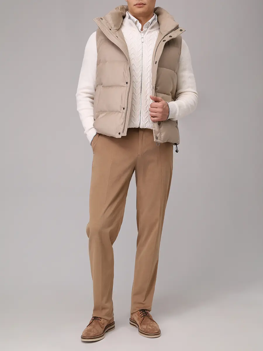 Жилет стеганый MONTECORE F09MUWX582A-200-23 Бежевый  Фото 2