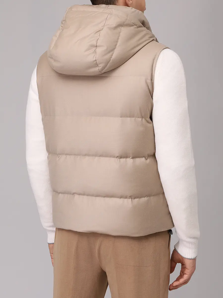 Жилет стеганый MONTECORE F09MUWX582A-200-23 Бежевый  Фото 3