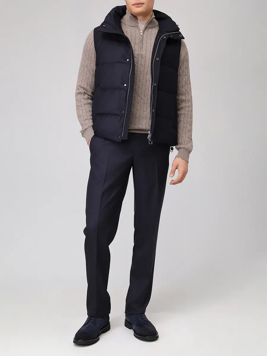 Жилет стеганый MONTECORE F09MUWX582A-200-89 Синий  Фото 2