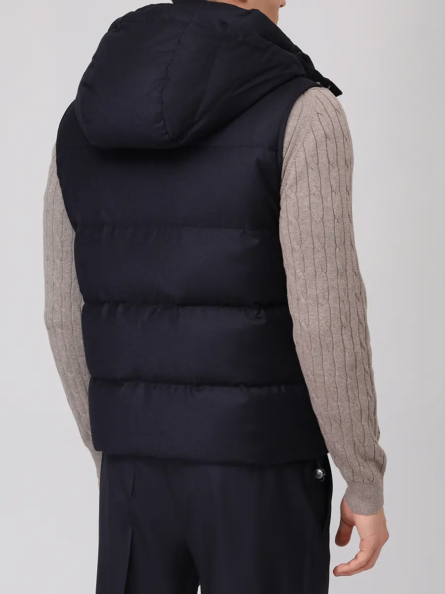 

Жилет стеганый, Синий, F09MUWX582A-200-89