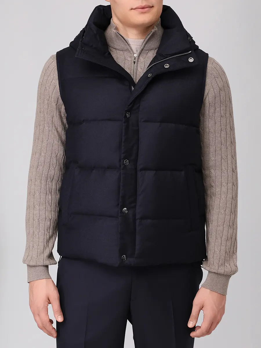 Жилет стеганый MONTECORE F09MUWX582A-200-89 Синий  Фото 4