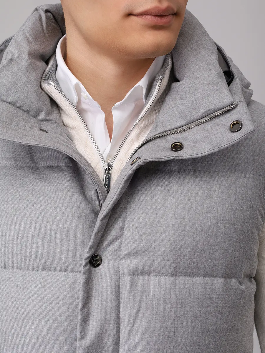 Жилет стеганый MONTECORE F09MUWX582A-200-95 Серый  Фото 5