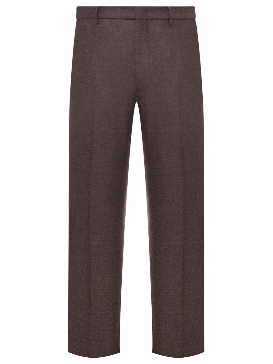 Брюки шерстяные BERWICH lp1913x greige Темно- Серый 