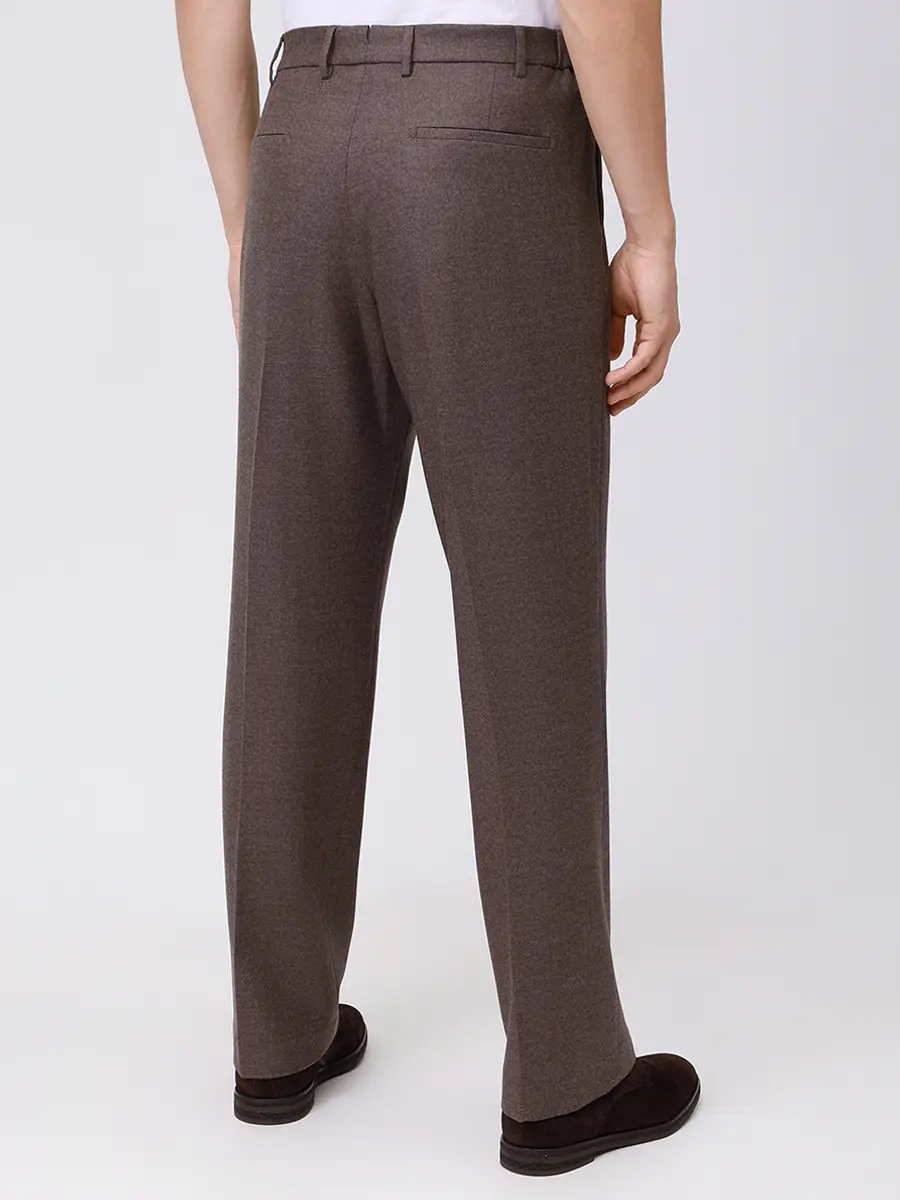 Брюки шерстяные BERWICH lp1913x greige Темно- Серый  Фото 3