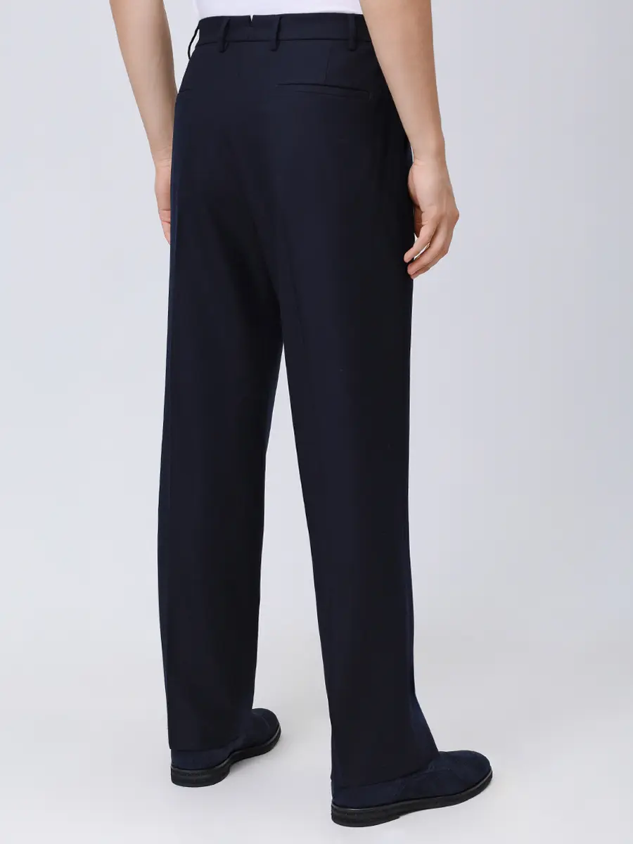 Брюки шерстяные BERWICH lp1913x navy Темно- Синий  Фото 3