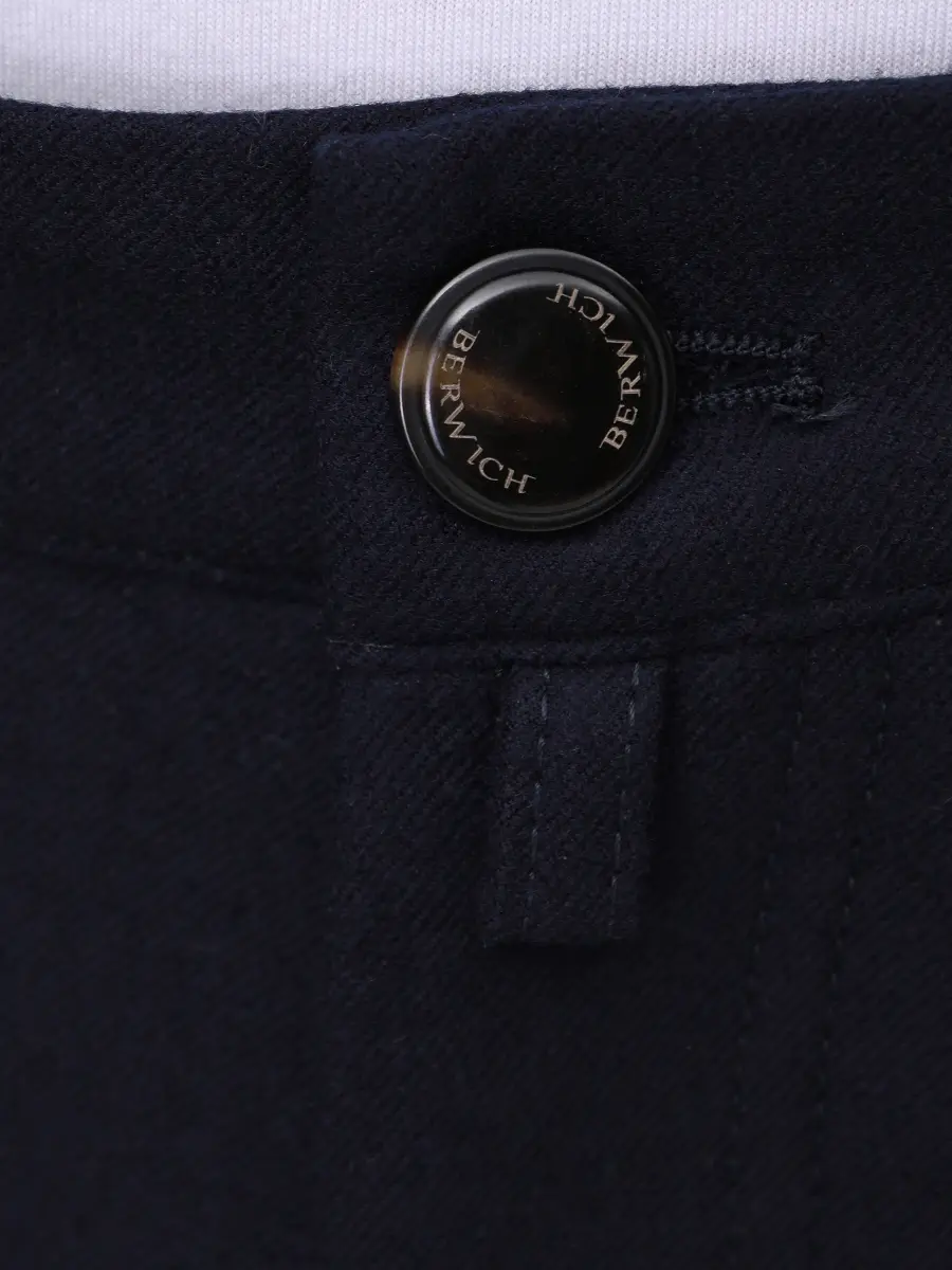 Брюки шерстяные BERWICH 5Talc19_lp1913x navy Темно- Синий  Фото 6