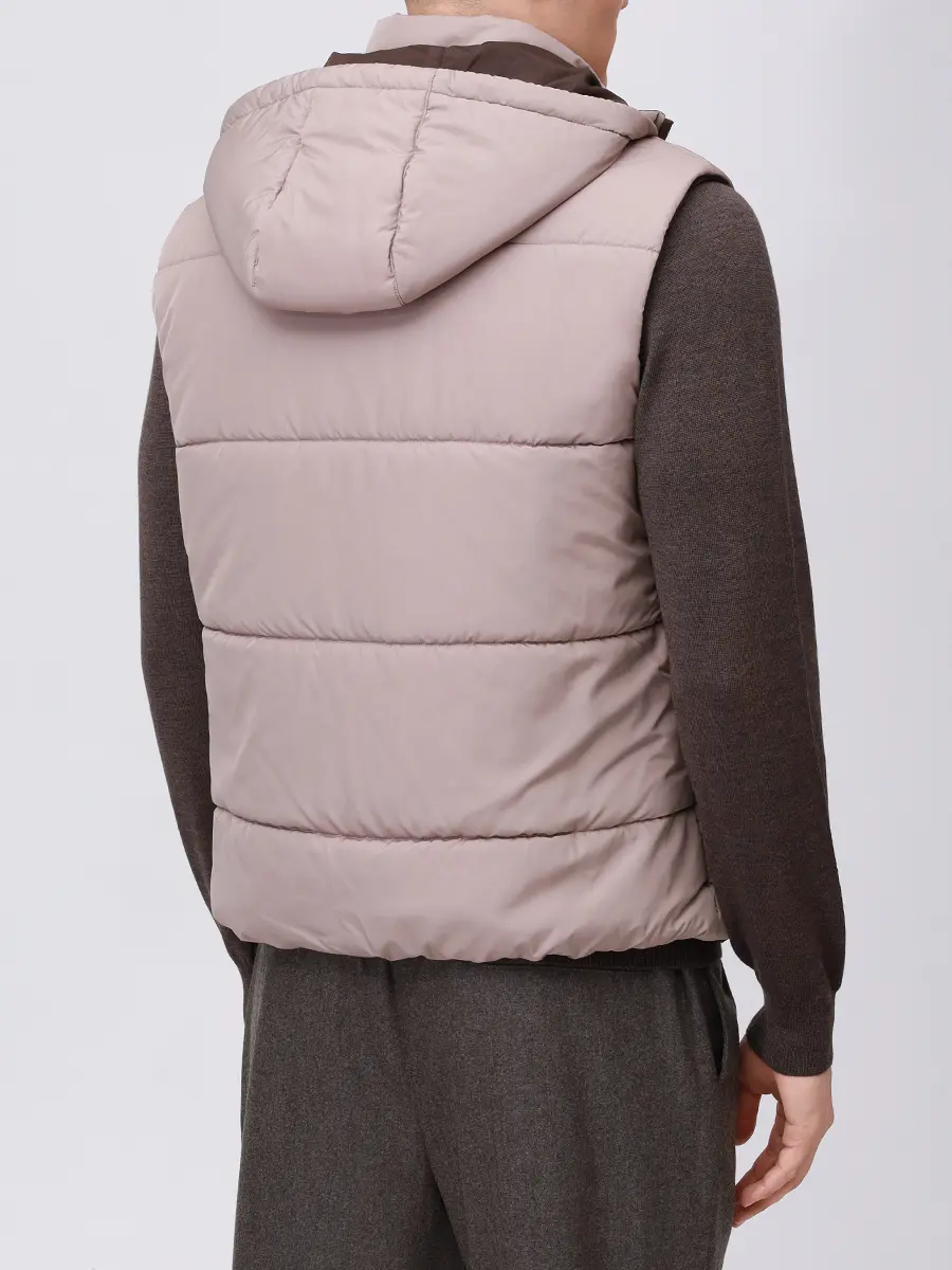 Жилет стеганый CAPOBIANCO 19M143.NY00.300T Коричневый  Фото 3