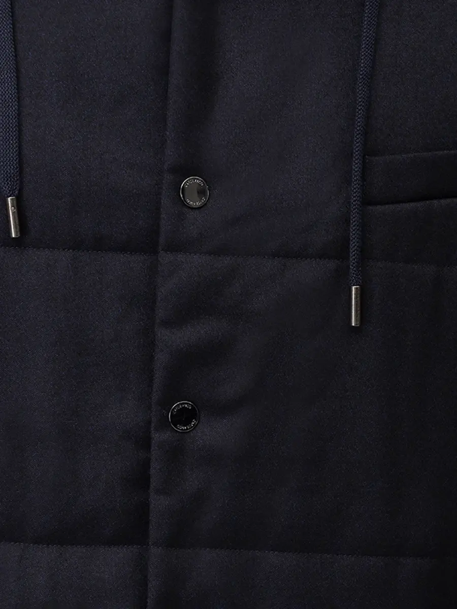 Жилет шерстяной CAPOBIANCO 19M140.FLNY.200T Синий  Фото 5