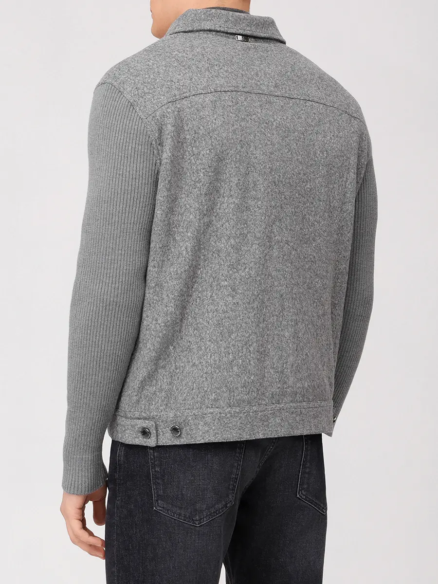 Куртка однотонная CAPOBIANCO 19M345.FS00.901T Серый  Фото 3