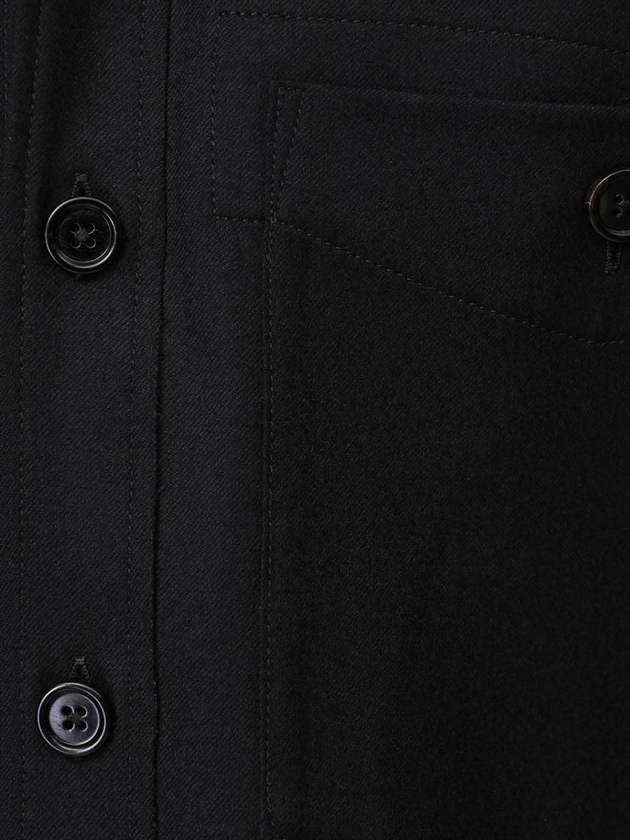 

Рубашка шерстяная, Черный, G5NI3TFU21Q N0000