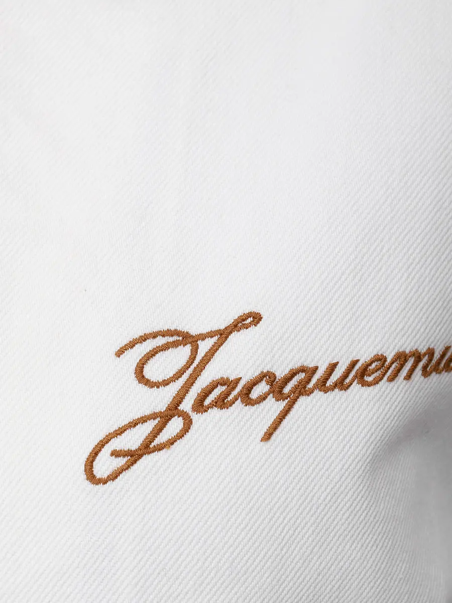 Куртка джинсовая JACQUEMUS 25HOUW00100AD00040 11C Белый  Фото 6