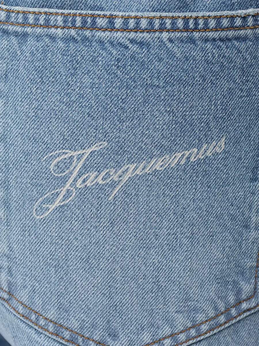 Джинсы хлопковые JACQUEMUS 25HPAW00036AD00038 33C Синий  Фото 5