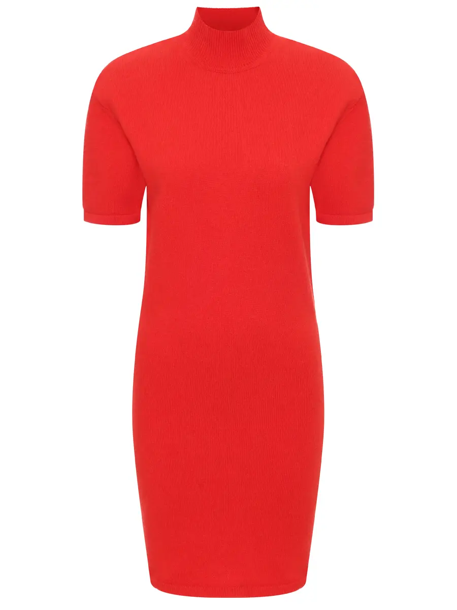 Платье шерстяное JACQUEMUS 25HDRW00713AK00282 470 Красный 