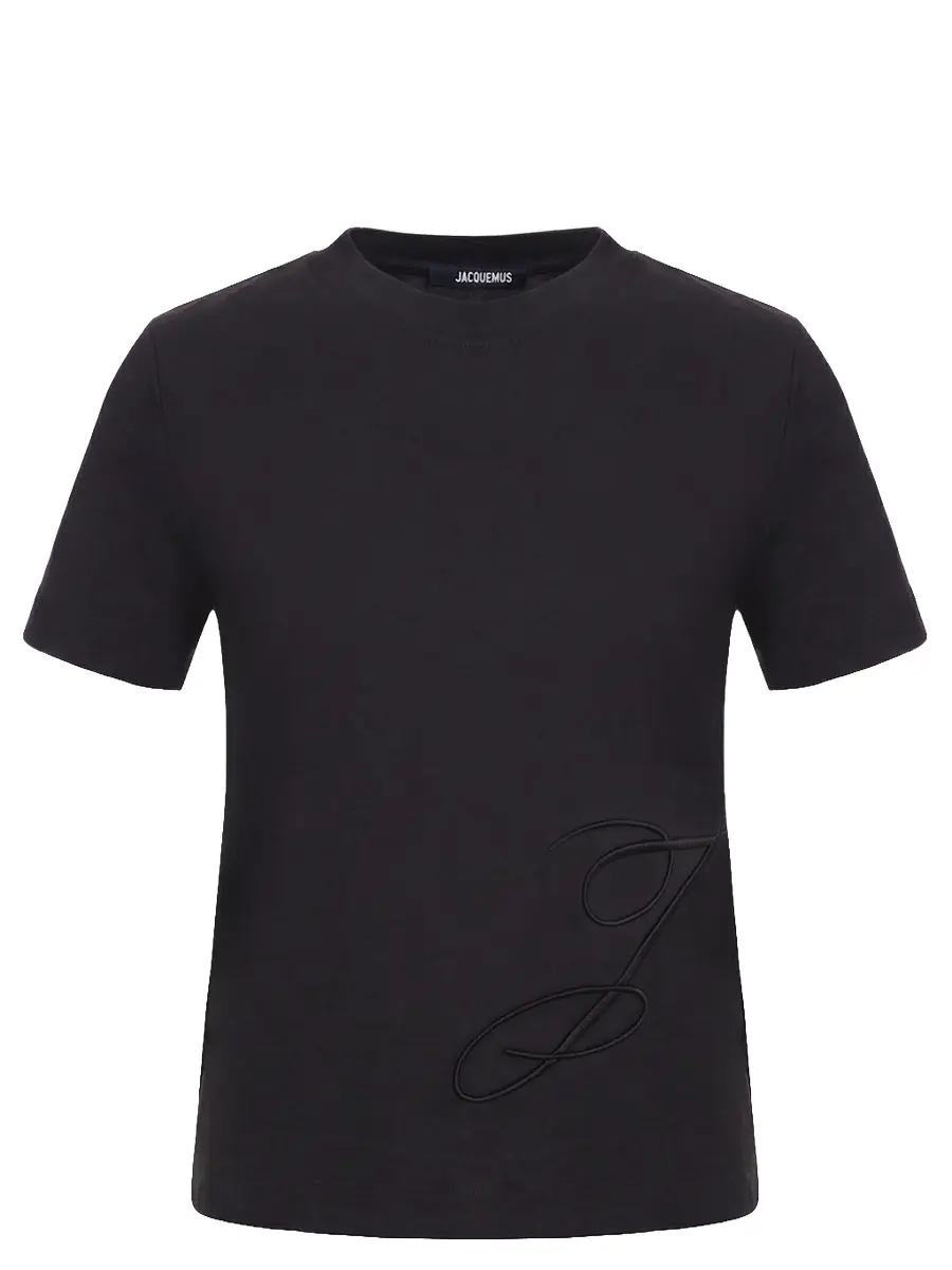 Футболка хлопковая JACQUEMUS 25HTSW00549AJ00068 390 Синий 