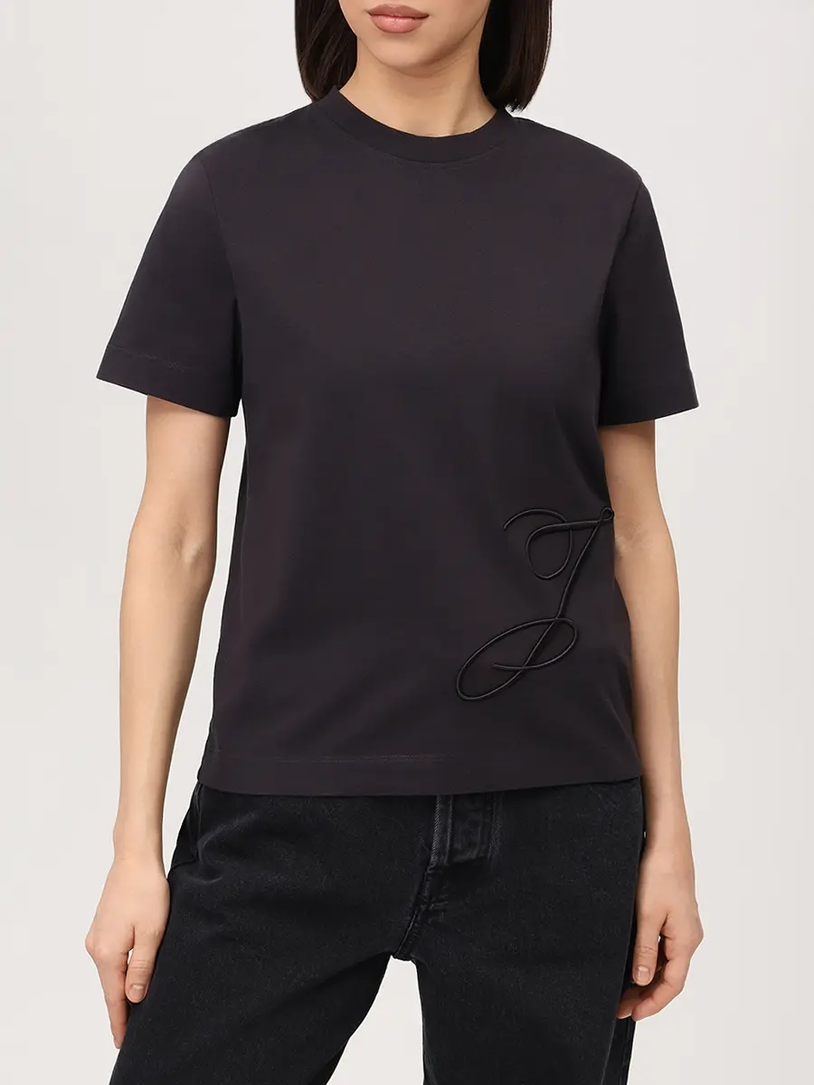 Футболка хлопковая JACQUEMUS 25HTSW00549AJ00068 390 Синий  Фото 4