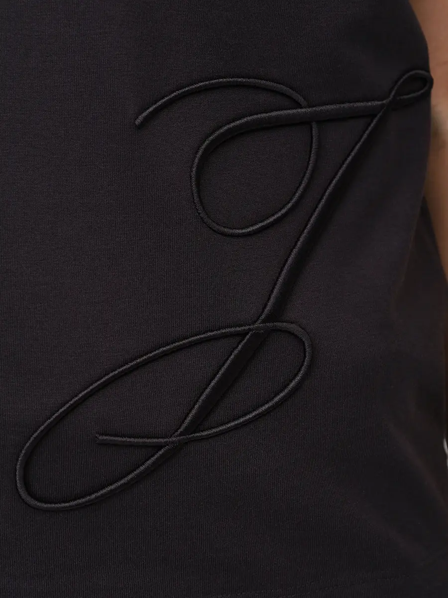 Футболка хлопковая JACQUEMUS 25HTSW00549AJ00068 390 Синий  Фото 5
