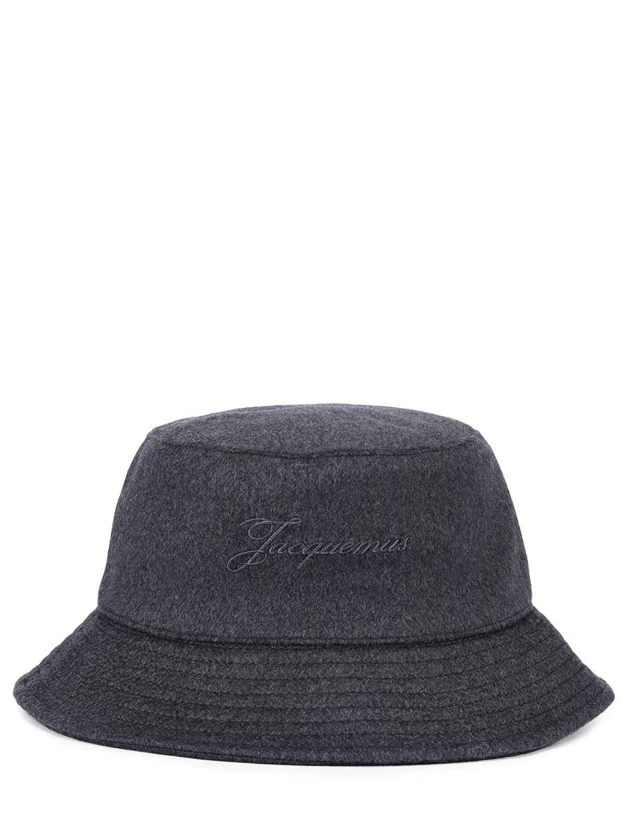 Панама шерстяная JACQUEMUS 25HACU00778AW00701 970 Серый 