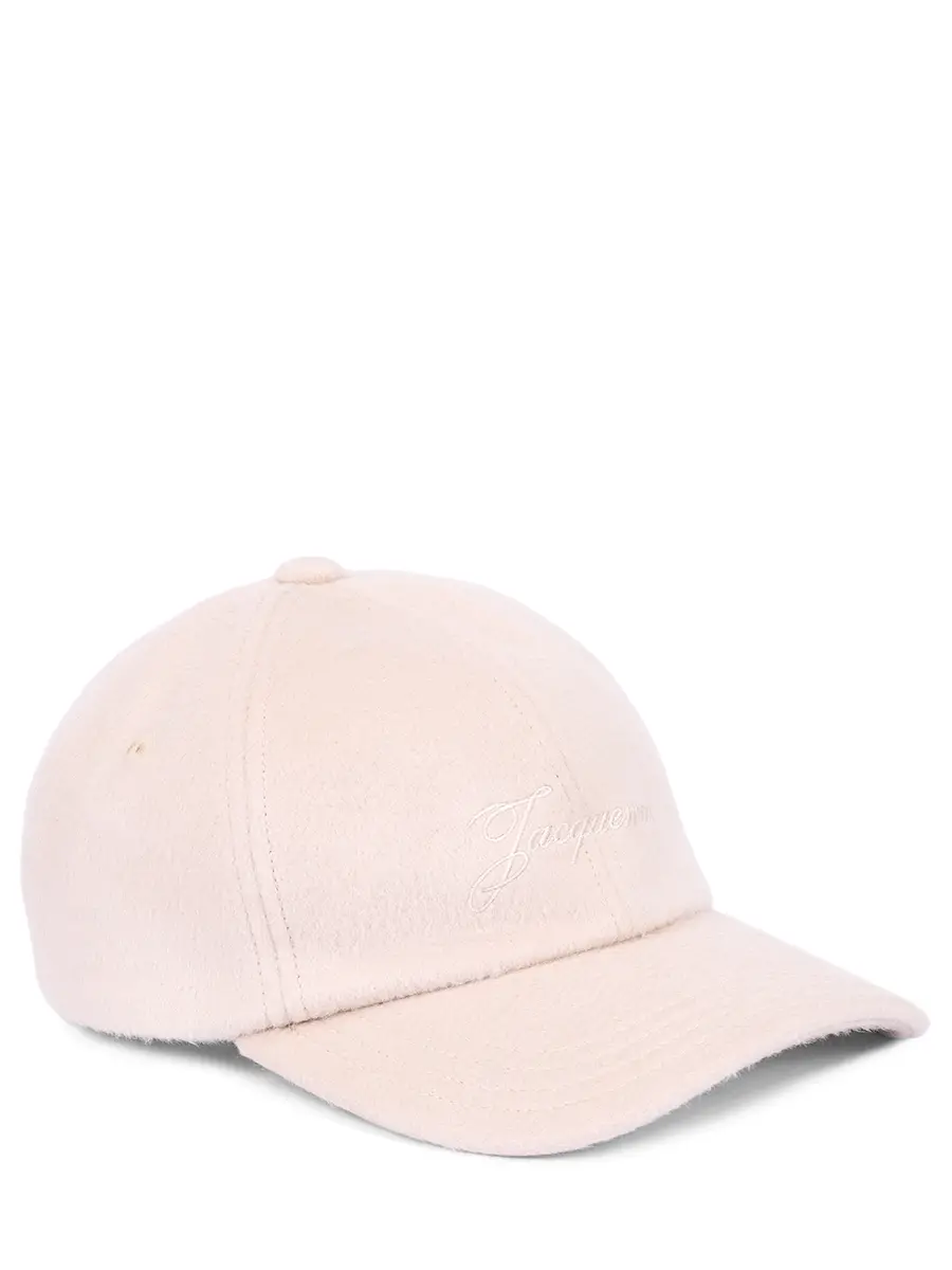 Бейсболка шерстяная JACQUEMUS 25HACU00779AW00701 130 Бежевый 