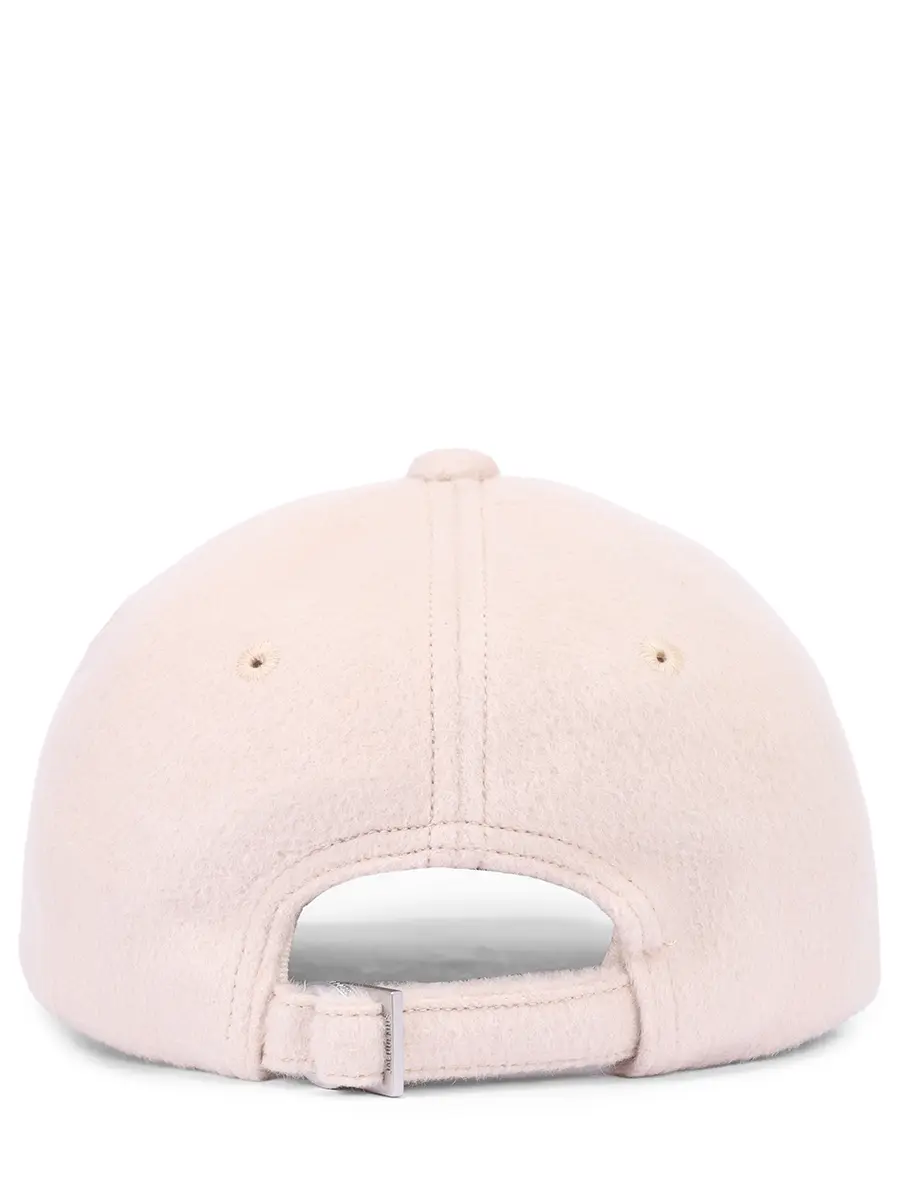 Бейсболка шерстяная JACQUEMUS 25HACU00779AW00701 130 Бежевый  Фото 2