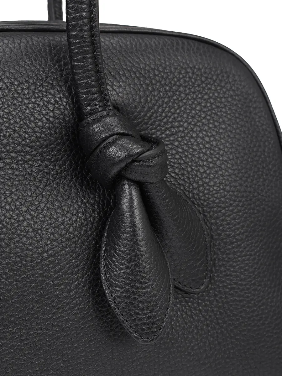 Сумка кожаная JACQUEMUS 25EBAU00417AC03A03 990 Черный  Фото 5