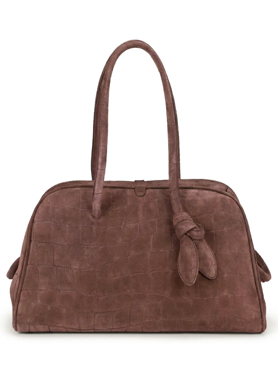 Сумка замшевая Le Turismo JACQUEMUS 25EBAU00417AC07A09 880 Коричневый 